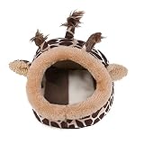 Cueva de Felpa para Mascotas, Cama para Mascotas, Cama para Perro Durmiendo, Nido para Mascotas, Cama de Hámster, Cama para Animales, para Hámster