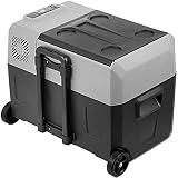 VEVOR Nevera Termoeléctrica Portátil 30/40/50 L Nevera de Viaje para Coche Nevera Portátil Eléctrica de Viaje para Coche Mini Refrigerador para Coche Mini Nevera para Bebidas con LCD (30L)