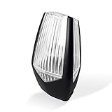 Motorline MP105 nueva lámpara destellante led multitensión para señalizar maniobra de puertas automáticas de garaje, cancelas correderas, parking, luz intermitencia destello señalización