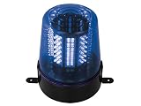 HQ Power VDLLPLB1 - Luz LED de advertencia rotativo, color azul