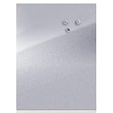 Zeller - Present ES 18/0- Pizarra magnética de acero inoxidable (40 x 60 cm)