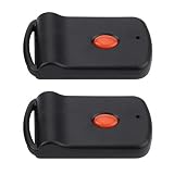 Qiilu Transmisor remoto de puerta de garaje, 2 piezas Mini abridor de puerta de garaje Transmisor de garaje remoto de repuesto para MultiCode 3060 300mhz 4120 3089 Linear