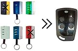 Mando de garaje original PUJOL VARIO 4U BLACK compatible con mando PUJOL Vario Black, Mercurio, White, Ocean, Cosmos