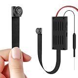 Mini Camaras Espia WiFi 4K DIY Cámaras Oculta IP Vigilancia Portátil Secreta Compacta con Detector de Movimiento WLAN Camaras de Seguridad Pequeña（2.4Ghz）