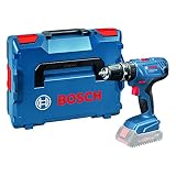 Bosch Professional GSB 18V-21 - Taladro atornillador de percusión con batería (par máximo 21 Nm, sin batería ni cargador, en caja)