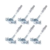 (Paquete de 6 uds.) Soportes metálicos para tubos Clips Abrazaderas para tubos Ø 20-25 mm (6)
