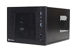 SilverStone SST-SG05BB-Lite - Carcasa de ordenador compacta cubo Sugo Mini-ITX, negro