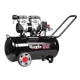 Cevik Compresor silencioso 50L 1.5HP Pro CA-PRO50SILENC, Negro, 0