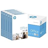 HP 87925 - Caja con 5 paquetes de 500 folios (2500 folios, A4, 80 g/m²), color blanco