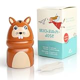 Amazy Caja para dientes de leche con pinzas y carta de hada – Bonita caja de madera para guardar los dientes de leche y los dientes para el primer diente que se mueven (pequeño | animal)