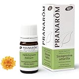 Pranarom - Aceite Esencial Amarilla Bio - Sumidad Florida - 5 Ml, Siempreviva, 10 Mililitro
