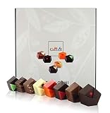 Giraudi Caja de Bombones Gourmet, 49 Pralinés de Chocolate Artesanos, 500 gr - Surtido Pentágono