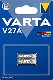 Varta v27 a/lr27 - pack de 2 pilas (alcalina, 12 v, 19 mah).