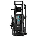 Cecotec Hidrolimpiadora HidroBoost 3200 Induction Pro. 3200 W, 225 Bares de presión, Motor de inducción brushless, Accesorio para suelos y coche, Caudal máx 540 l/h
