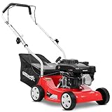 Greencut GLM660SX Cortacésped Tracción Manual, Motor Gasolina, 3600 W, 220 V, Rojo, 390 mm