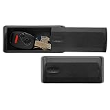 Master Lock 207Eurd Caja Magnética para Llaves - Esconder las Llaves del Auto, Negro, 11,9 x 5.1 x 2.9 cm
