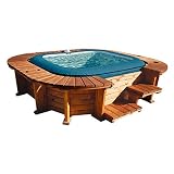 SPA de Madera K2O Palm Beach para 4-6 Personas Cuadrado 250x275x71 cm