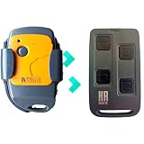 Mando de Garaje HR R4OM4P compatible con PUERTAS CUBELLS E1C DCS PLUS JCM