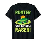 Runter von meinem rasen! cortacésped Camiseta