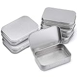YMDZ 6 Piezas Caja de Metal Metálicos Rectangulares de Latas Mini Caja de Metal Portátil para organizar tus cosas Para Almacenamiento de Caramelos Monedas