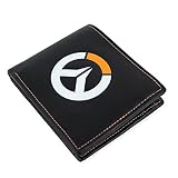 Overwatch OVERWATCH Logo Faux Leather Tri-Fold Monedero 12 Centimeters Negro (Black)