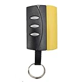 PUJOL VARIO P215 Mando Garaje Frecuencia 433MHz 3 Botones Tapa Amarilla