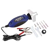 Mini afilador de motosierra de 12 V, mini rectificadora de mano eléctrica Máquinas de fresado de archivos Afilador de sierras de cadena