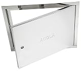 Tapa de acero galvanizado, inoxidable, para contador de agua; disponible en todos los tamaños