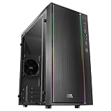 Mars Gaming MCM, Caja PC Micro ATX, Compacta, 16 Modos RGB, Ventilador 8 cm