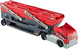 Hot Wheels- Cars 3 Megacamión, Camión Transportador de Coches de Juguete, Multicolor (Mattel CKC09)
