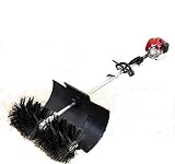 BTdahong 2.3HP 52CC Potente Escoba eléctrica de Mano para Limpieza de césped