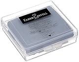 Faber-Castell - Goma de borrar en caja de plástico, color gris