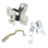 Juego de guías de rodillos para puertas corredizas, coche 1334553080 1323758080 Repuesto de metal para Boxer 2002-2006