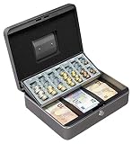 Arregui C9246-EUR Caja de caudales con Bandeja para Euros (Acero), Gris Grafito