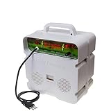 Electrificador Para Cercas Eléctrica Para Pastor Eléctrico 5 Km 220 V Valla Eléctrica Valla Electrificada E/220 Para Animales Jabalí Vacas Caballos Perros Cerdos Gallinas Zorros Gemi Elettronica
