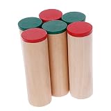 yIFeNG Montessori Sensorial Auditivo Cajas de Sonido Cilindros Niños Juguetes educativos para bebés