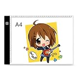 Cajas de luz USB A4 para dibujo de animación, luz protectora ajustable para el OJO, temperatura constante de trabajo a baja temperatura, súper delgado de 3.5 mm