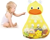 Baño Bañera de bebé Juego de juguete de baño cesta de almacenamiento de juguetes bolsa de almacenamiento de red baño colgante de secado rápido celosía almacenamiento de juguetes