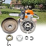 Ymiko Kit de Embrague de cojinete de piñón de Motosierra para 018023025 MS170 MS180 MS210 MS230 MS250