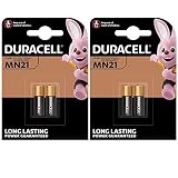 Duracell MN21 - Pilas de seguridad para alarmas y mandos (2 unidades) 2 sets
