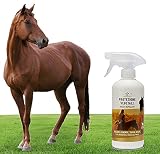 Spray Protección Natural, 500ml - Repelente específico contra Moscas, tábanos, Avispas, Mosquitos, Mosquitos etc - Extractos Naturales de Clavel, Geranio, citronela - para Caballos, Linea 101