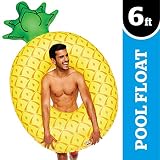 BigMouth Inc. - Flotador de piña Gigante Hinchable, para Playa y Piscina