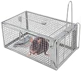 Kimimara Ratoneras Trampa, Jaula para Atrapar Ratones, Ratas, Ningunos Ratones de la Captura de la Muerte Vivos, Trampa para Ratas del Hogar, Ático, Garaje, Cocina