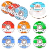 Xiuyer 10pcs Soldadura Mecha Desoldadora Cobre Alta Calidad Desoldadura Desoldar Malla Solder Wick Trenza kit para Cautín Bricolaje Ccesorios Ayuda