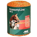 AKO Hilo Pastor electrificador para cercados 500m Apto para Vacas,Caballos,ovejas.