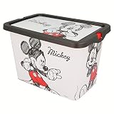 Caja De Almacenaje Con Cierre De Click De 7 Litros | Mickey Fancy