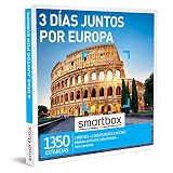 Smartbox - Caja Regalo 3 días Juntos por Europa - Idea de Regalo Original - 2 Noches con Desayuno o 2 Noches para 2 Personas