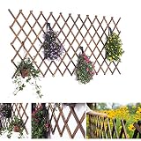 Vallas Scalextric Celosía Marco De Subir Rejilla Planta Multifunción Panel De Madera De La Cerca del Jardín Extensible Enrejado De Celosía Decorativo Ajustable Plegable Balcón Terraza