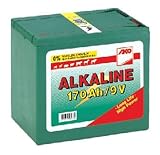 PILA ALCALINA PARA PASTOR DE CERCADOS ELÉCTRICOS | 9 V | 170 Ah | bateria