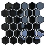 HyFanStr Azulejos de pared para Cocina Autoadhesivos, impermeables vinilos cocina azulejos 3D para baño 4 Piezas